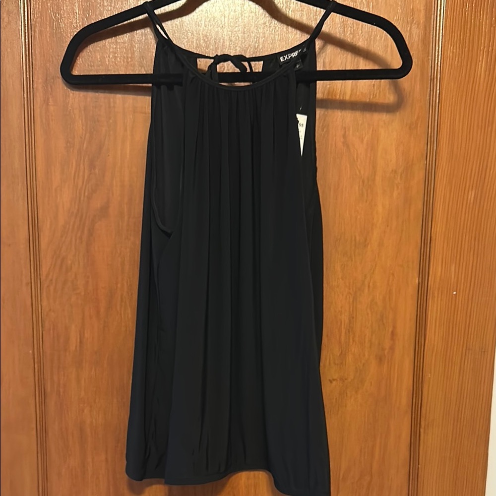Elegant Black Sleeveless Top